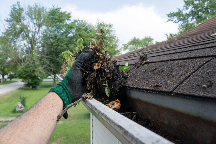 How To Clean Gutters With A Back Pack Blower