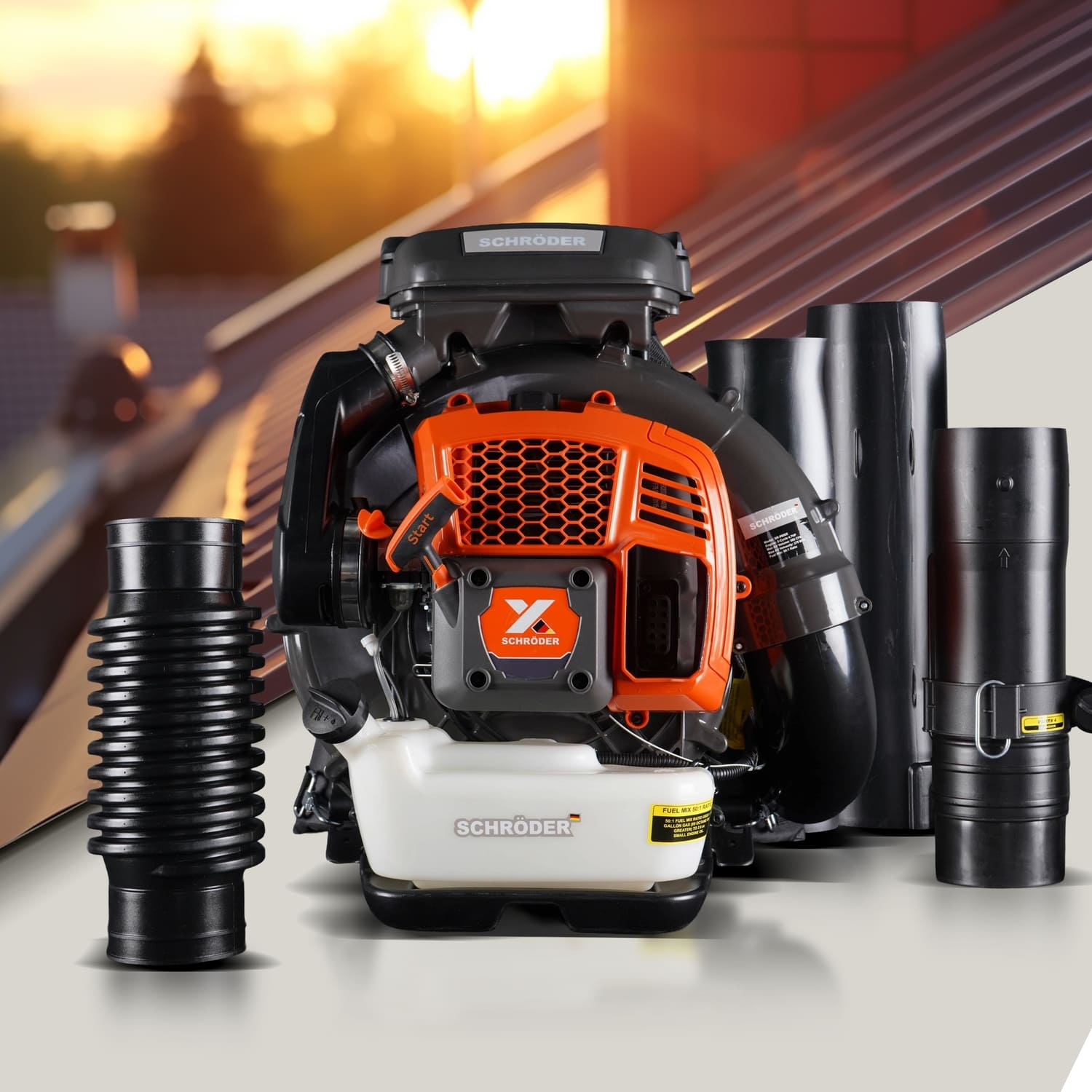 Four key benefits of SCHRÖDER SR-9900X professional backpack leaf blower for commercial use