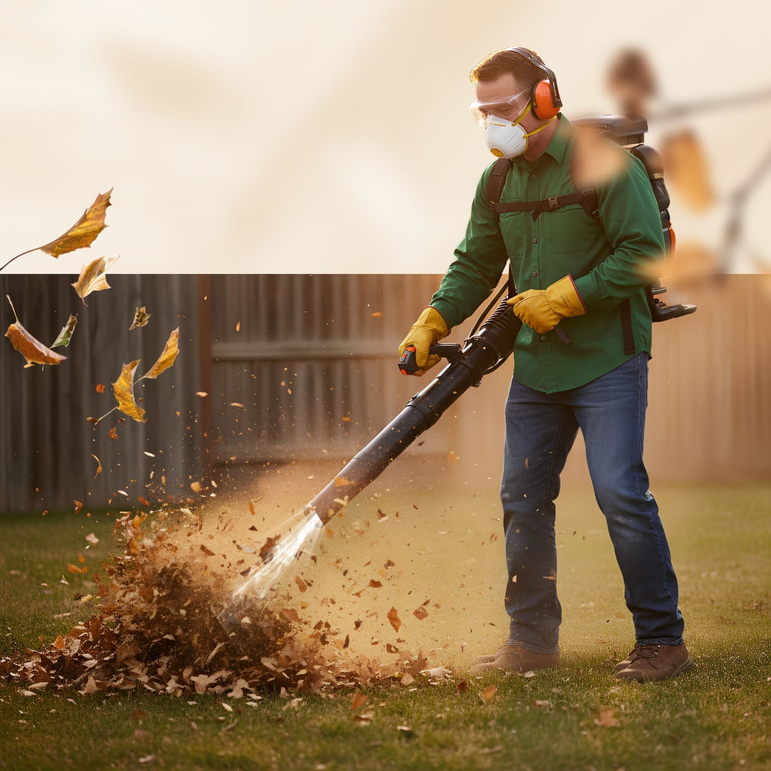 Why owning a SCHRÖDER backpack leaf blower saves time and reduces physical strain during cleanup