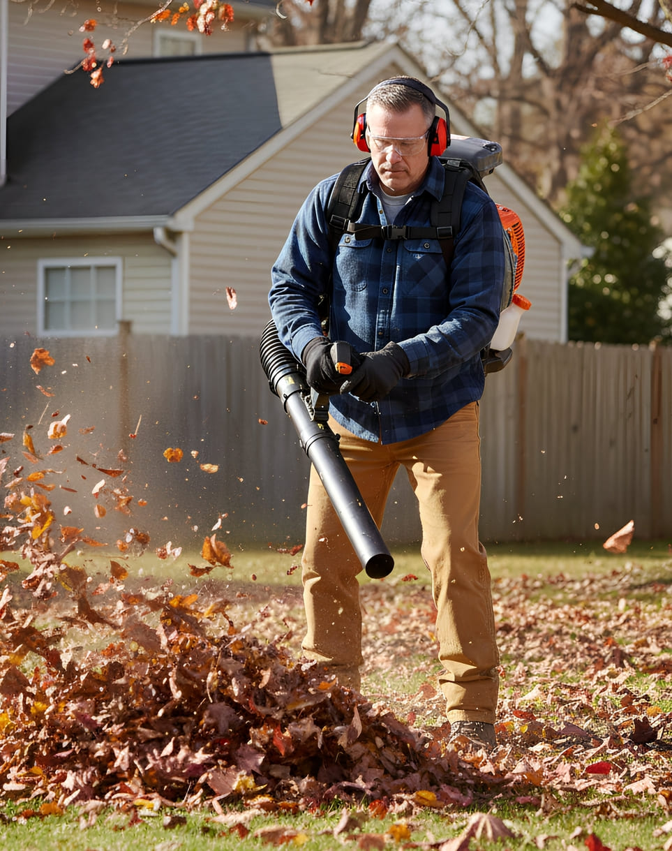 SCHRÖDER SR-6400L best-selling backpack leaf blower with 920 CFM airflow