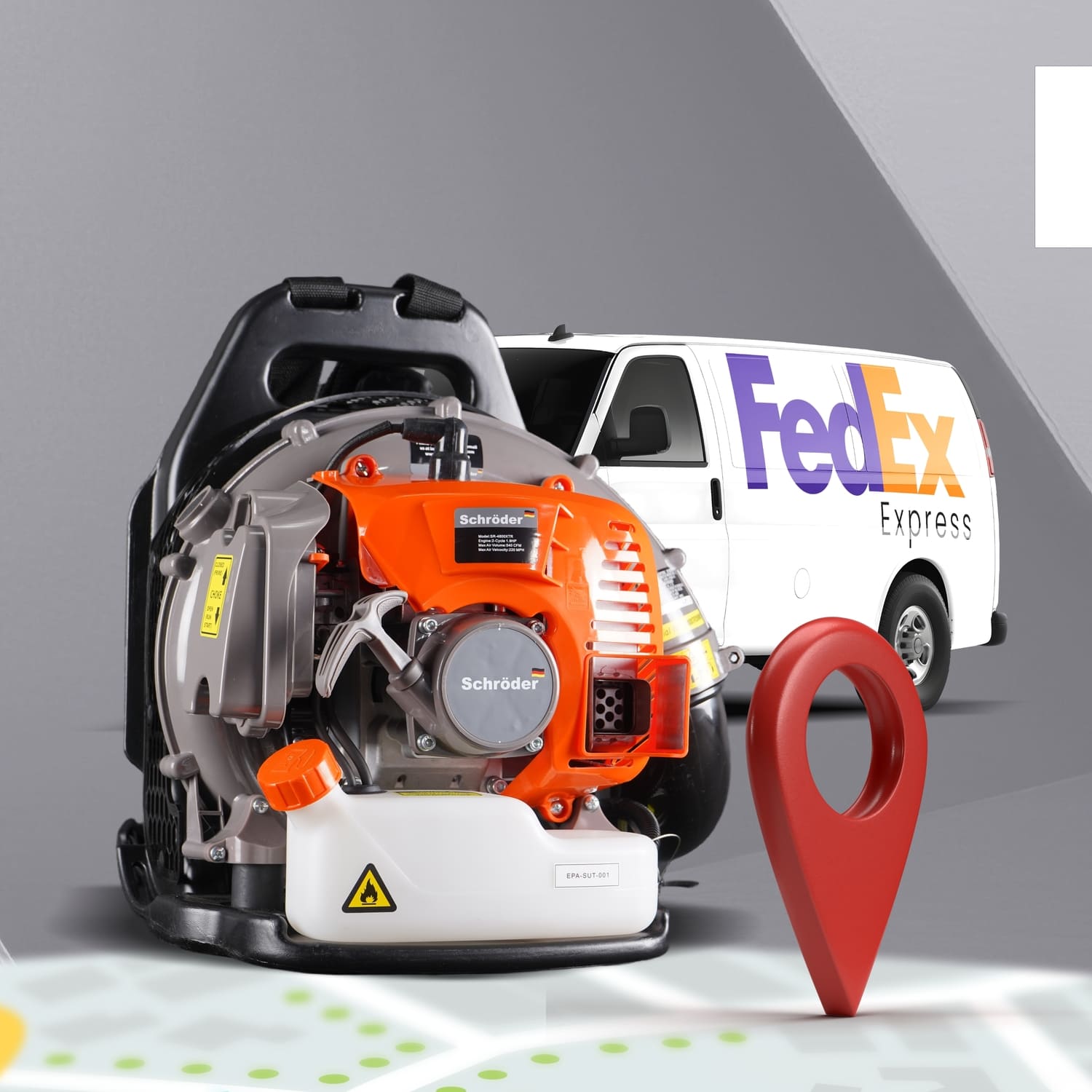 SR4800 leaf blower with fast 2-day shipping and protective double-box packaging