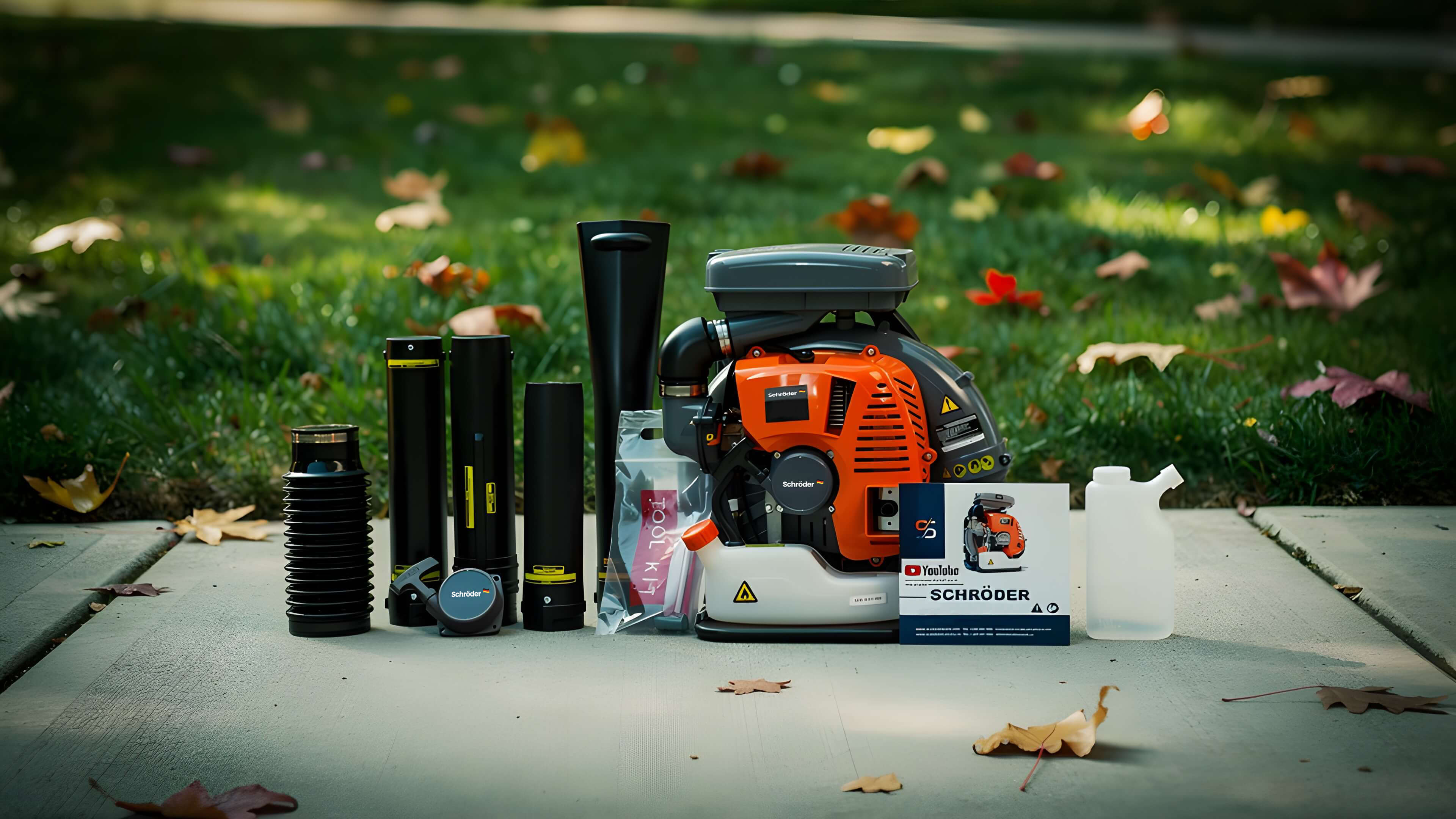 schroder 6400ce creator bundle edition backpack leaf blower